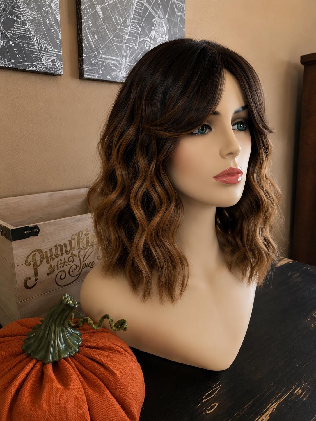 Rachel | Brunette Balayage Wig