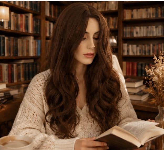 Juliette | Long Chestnut Brown Wavy Wig