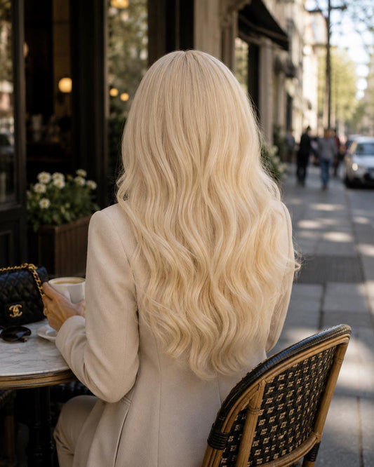Monroe | Platinum Blonde Wavy Wig