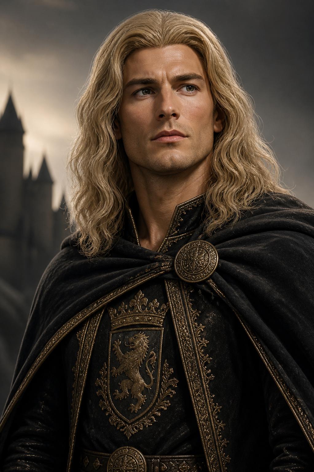 Thunderborn | Long Blonde Viking Fantasy Wig