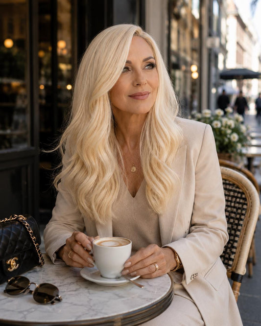 Monroe | Platinum Blonde Wavy Wig