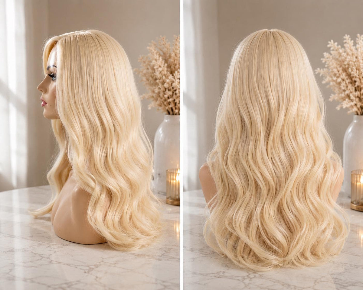 Monroe | Platinum Blonde Wavy Wig